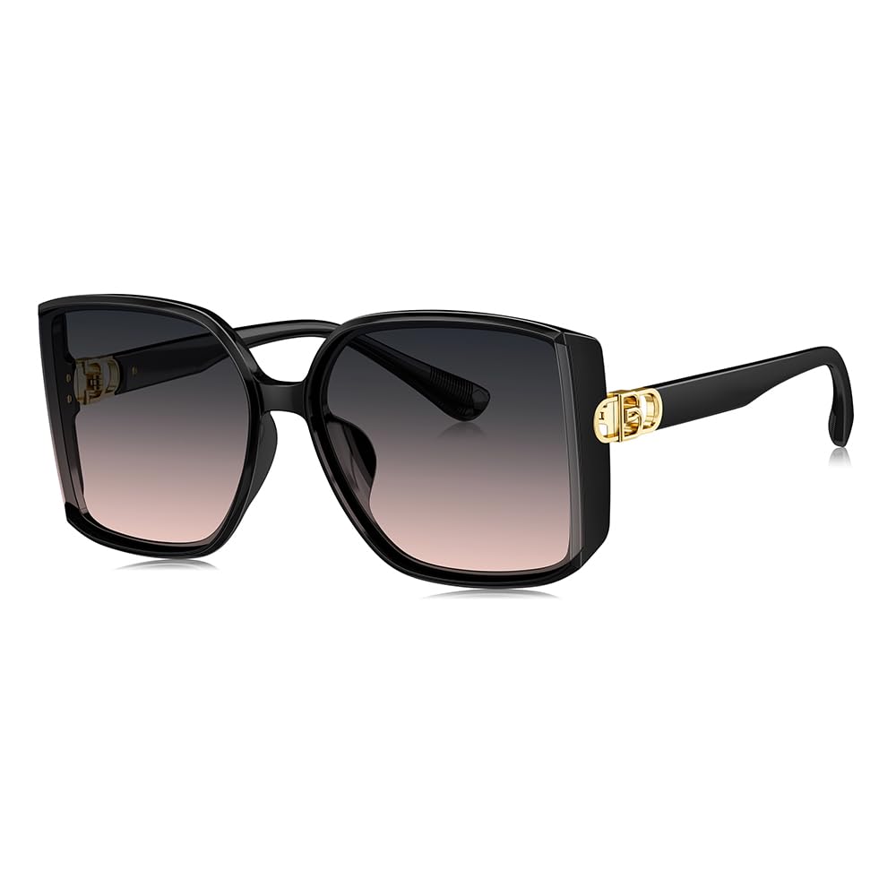 BOLON Women Cool Oversized Wrap-around Trendy Sunglasses, Exclusive Eyewear Brand of EssilorLuxottica