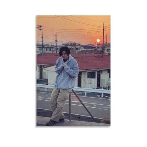 藤井風 音楽芸術 ポスター (10) 装飾 絵 キャンバス 壁アート リビングルーム 寝室 印刷 パネル16x24inch(40x60cm)