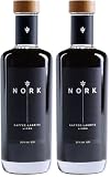 Nork |Kaffee - Lakritz Likör|500 ml |20% Vol.|Aus echtem Lakritz | Mit kräftigem Cold Brew Coffee | Auf Basis von Nork-Doppelkorn |Ungewöhnliche aber harmonische Kombination|Perfekter Wachmacher