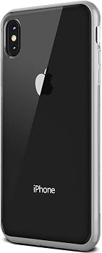 Vrs Design VRS94147 iPhone Xs Max Crystal Bumper K l f, Steel Silver