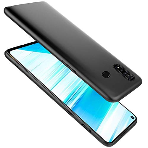Image of Mobile Back Cover Case for Vivo Z1 Pro (Silicone Case|CameraProtection|Black SC1510)
