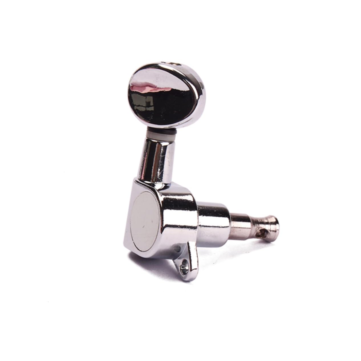Toddmomy Guitar Tuning Pegs Machine Heads Chrome Color Durable Tuners for Electric Acoustic Guitars with Washers Screws Style