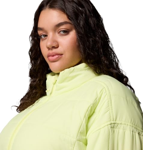 Columbia Womens Sienna Hill Quilted Jacket, Citron Haze, XX-Large - image 5