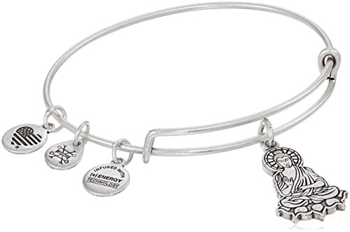 Preisvergleich Produktbild Alex and Ani Buddha Charmarmband, Rafaelian Silberton