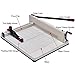 Giantex 17'' Guillotine Paper Cutter, Heavy Duty A3 Trimmer Machine with Commercial Metal Base and 400 Sheet Large Capacity for Home and Office, Paper Trimmer