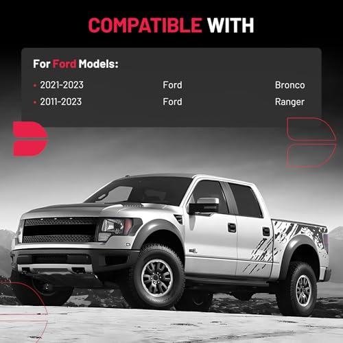 Image of BDFHYK 6x139.7mm Wheel Spacers 1.25 inch 6x5.5 Hubcentric Wheel Spacer Compatible with 21-23 Bronco,11-23 Ranger, Forged 6 Lug Wheel Adapters M12x1.5 & 93.1mm Hub Bore, Set of 4