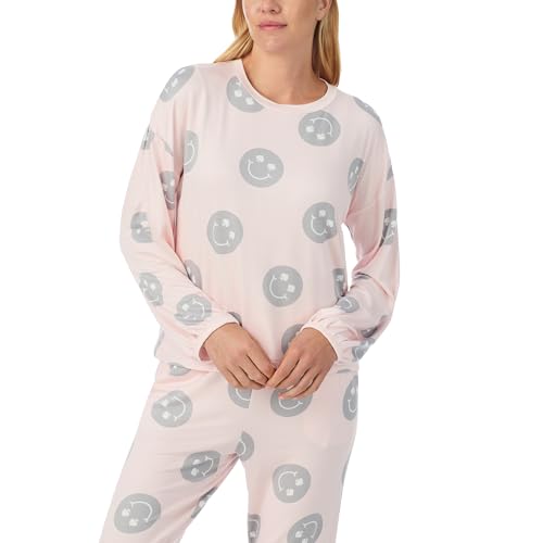 kate spade new york Pajamas for Women 2 Piece Set, Cozy Cotton Blend Sweater Knit Long Sleeve and Pant Lounge Set4