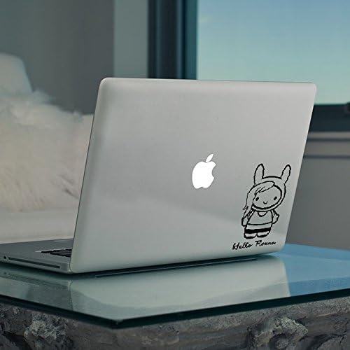 Hello Fionna Vinyl Decal Sticker for Apple Macbook Air 11" 13" Apple Macbook Pro 13" 15" 17"