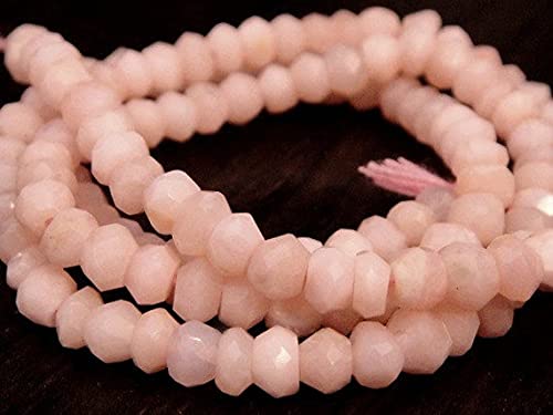 Opale rose perles naturelles facettées pour créer vos bracelets d'été bohèmes
