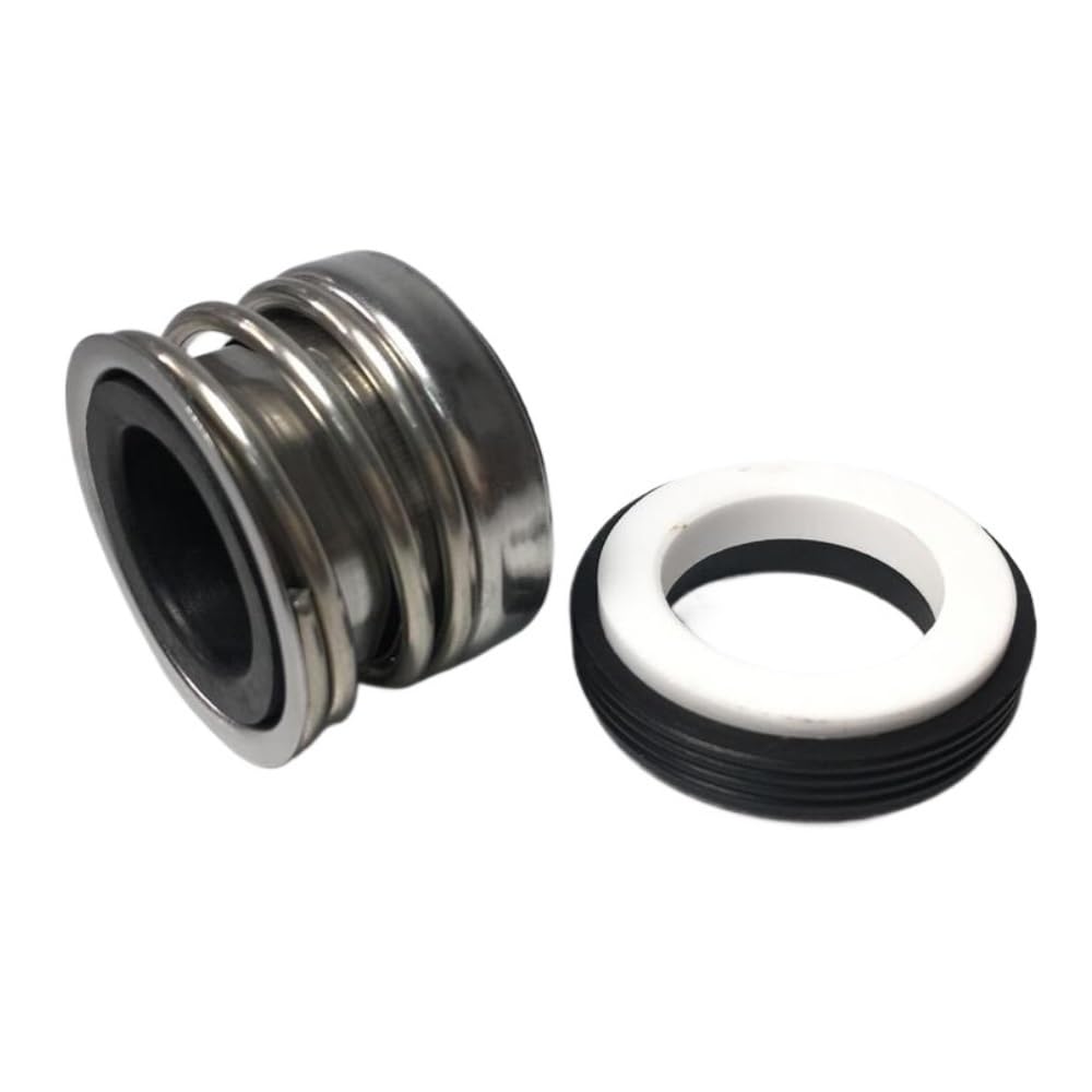 uszczelnienie mechaniczne, 1 zestaw uszczelnienia wału ślimakowego, FKM typu E 1/2" 5/8" 3/4" 1" OD pojedyncza sprężyna śrubowa do pompy samozasysającej, uszczelnienie basenów(19.02mm)