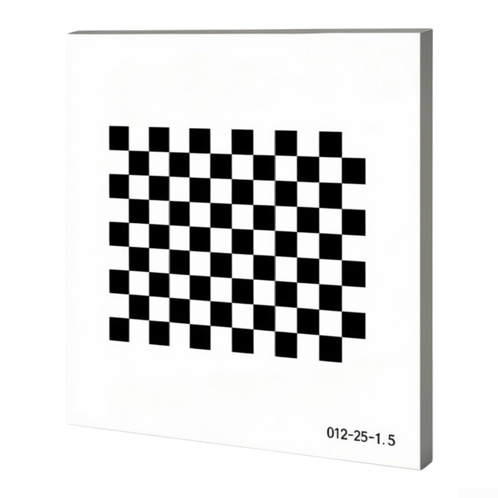 Aluminium Kalibrierungsboard Diffus Schwarz for weiß Aluminium(Q12-50-3)