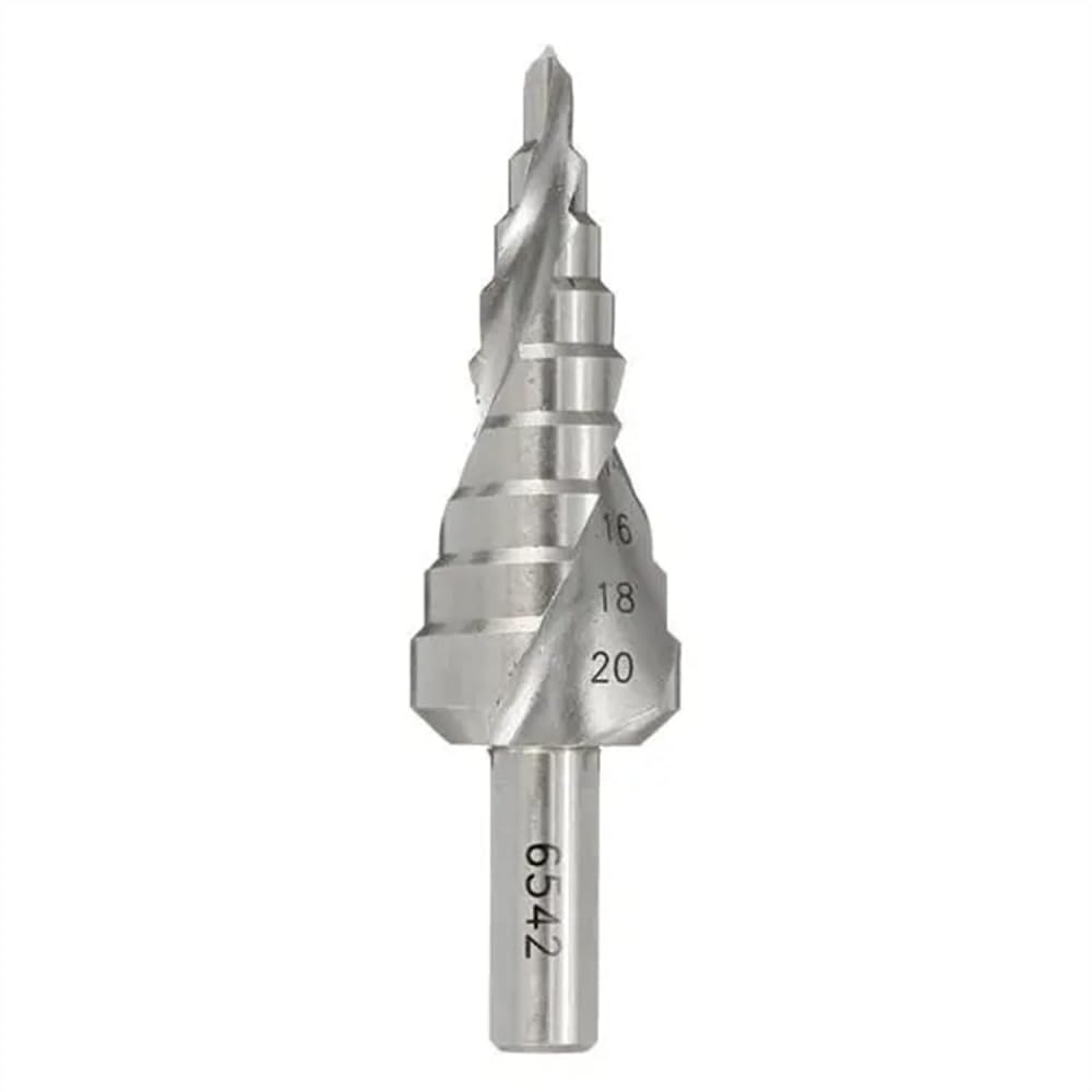 Wiertło stopniowe 4-12/20/32 mm z chwytem sześciokątnym rowek stożkowy wiertło stożkowe wiertło do otworów - 4-12 mm