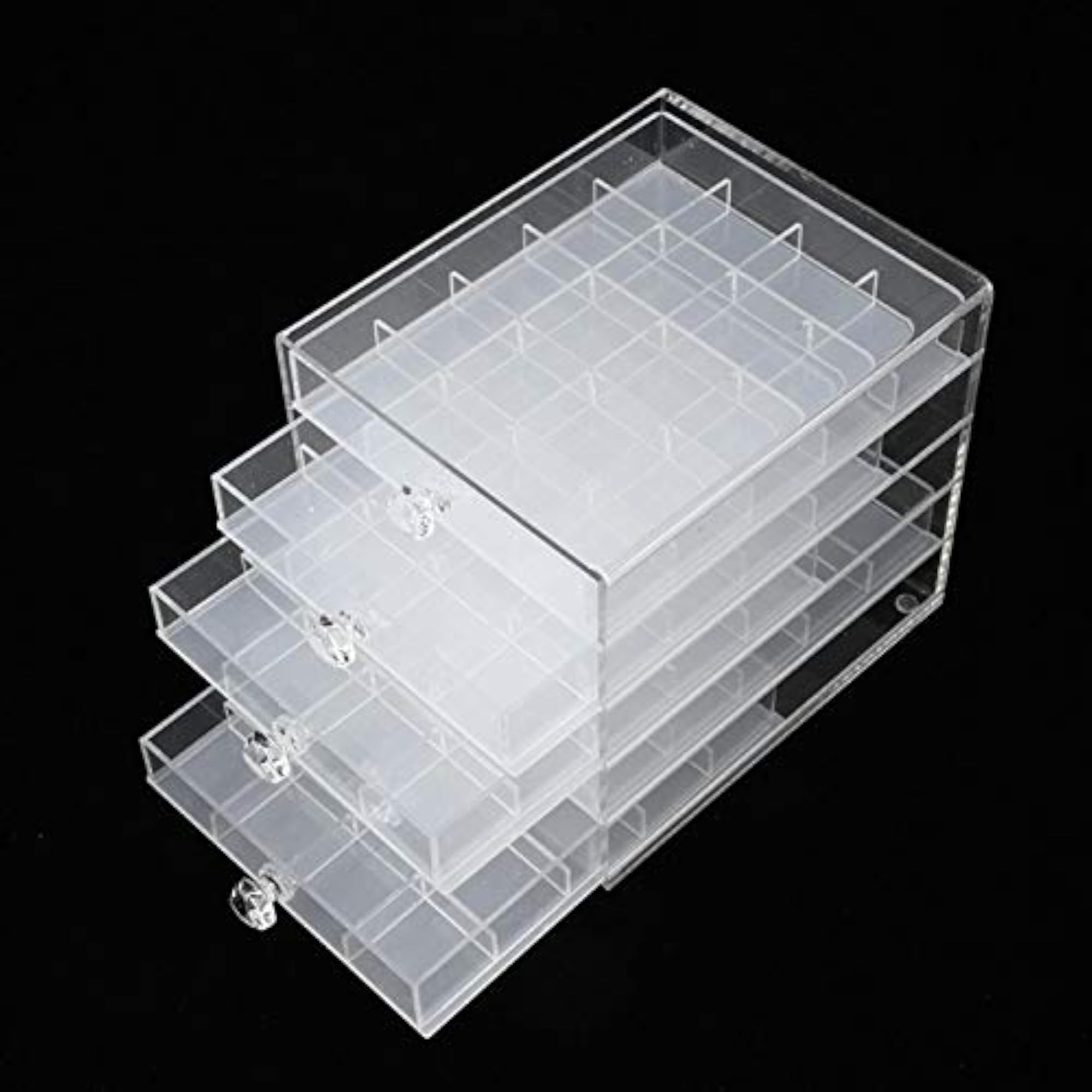 Transparent Storage Box for Beauty Salon Use