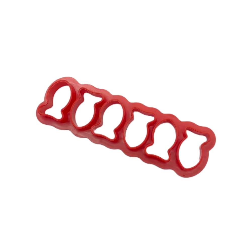 CTRLZS Mini Goldfish Cookie Baking Mold Fish Shape Snack Baking Mold Fish Shape Cookie Cutter Red