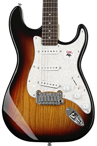 G&L トリビュートレガシーエレキギター-3トーンサンバースト