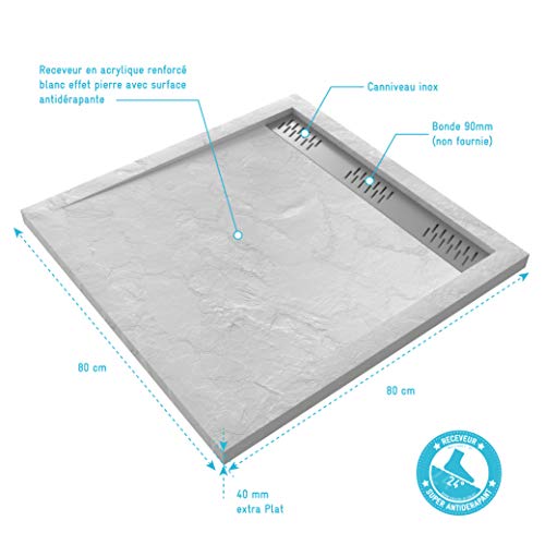 Plato de mesa blanco Aurlane FAC608 para cenas elegantes en casa 5