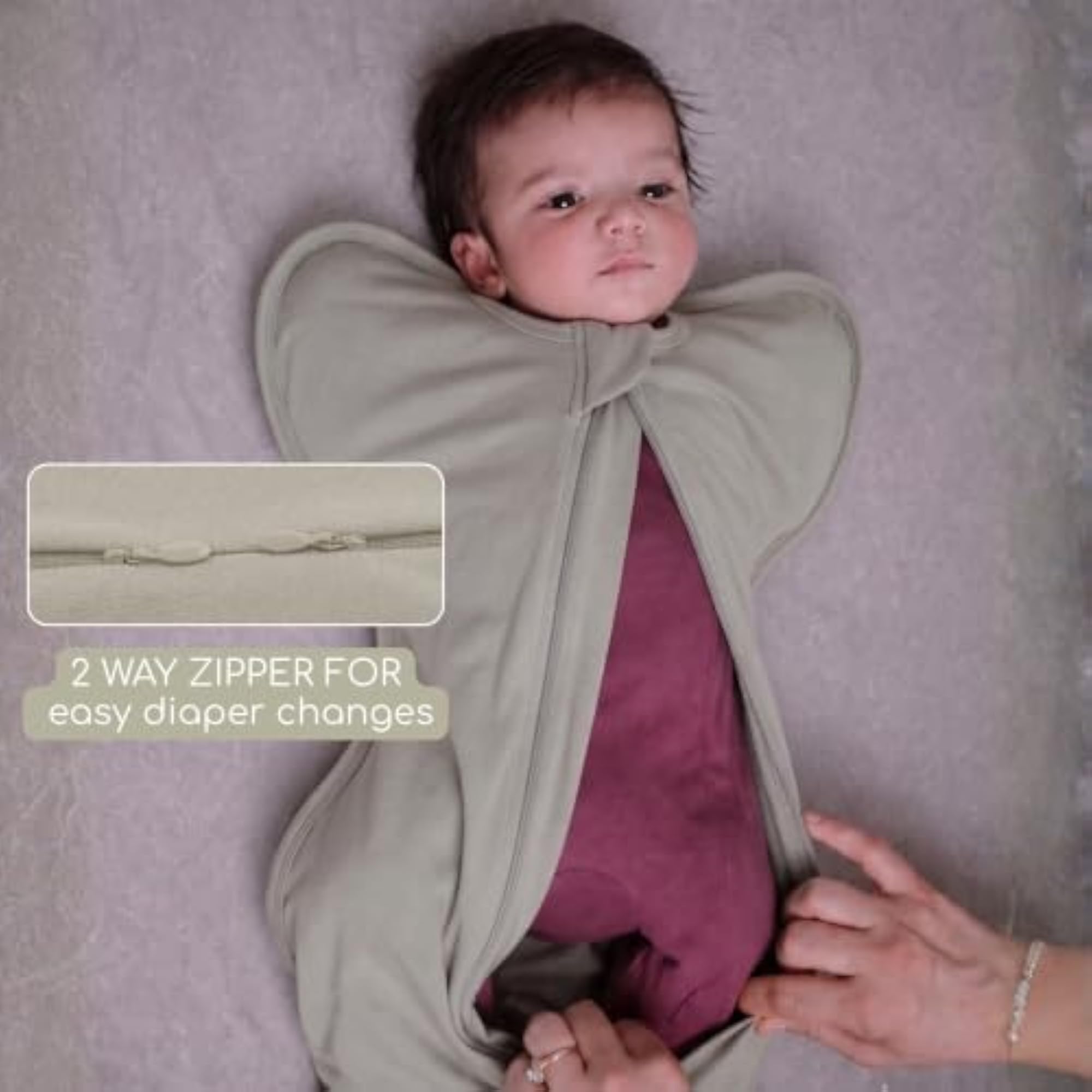 Cotton Solid Sleep Sack for Baby, Soft & Breathable