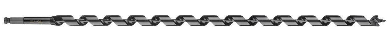 WoodOwl 01007 Deep Cut Wood Boring Auger Bit, 24-Inch Length x 5/8-Inch Diameter