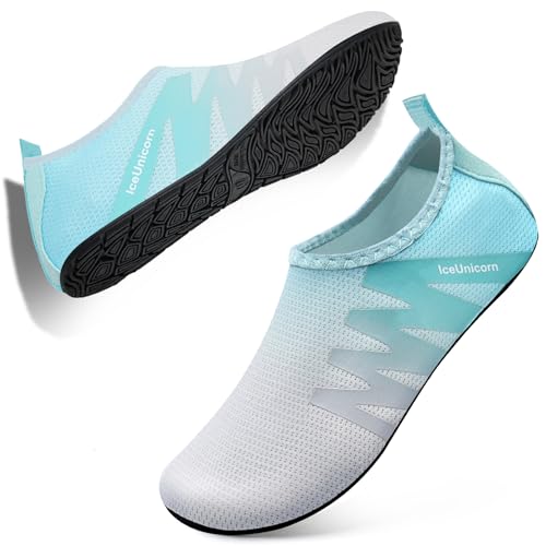 Image of IceUnicorn Water Shoes Men Women Beach Swim Aqua Barefoot Socks Pool Quick Dry Yoga
