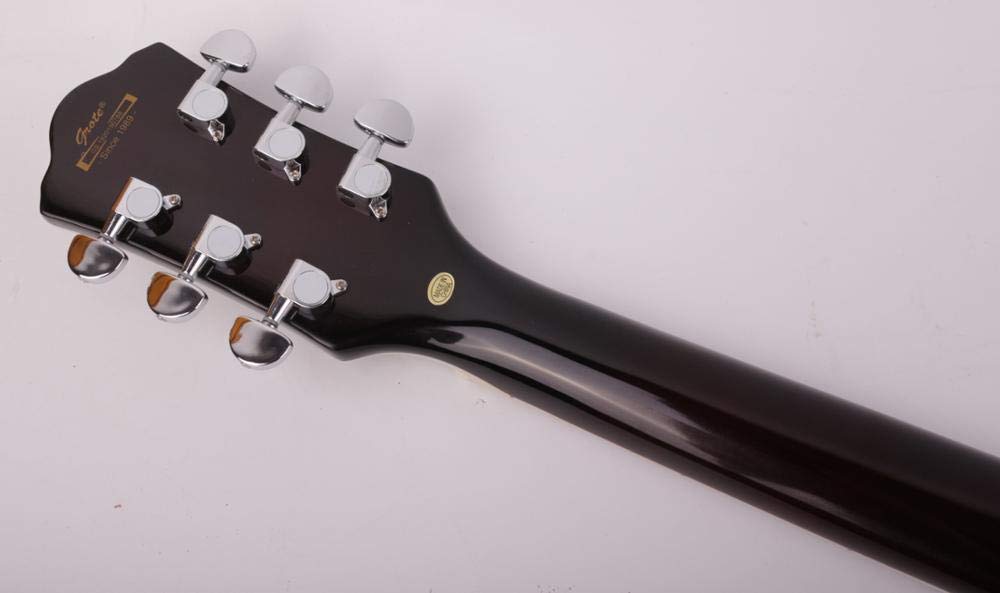 Jazz Hollow F-Hole Chitarra Elettrica - Chitarra acustica con corde in acciaio per musicisti
