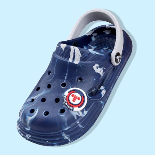 Image of toothless Kids Boys Green Grey Clogs