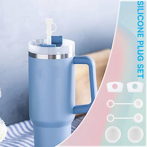 Set di 6 tappi in silicone per Stanley Cup H2.0