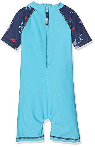 Muta Termica Manica corta bambino ANTI-UV Turchese...