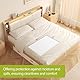 SUNKISS TrustPlus Krankenunterlagen 90x60 cm, Saugfähige Inkontinenzunterlagen, Baby Wickelunterlagen, Einweg Bettunterlagen für Inkontinenz, Welpenunterlagen für Hunde, 50 Stück 2er Pack