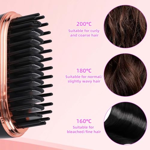 Mini plancha para cabello inalámbrica y portátil miniatura 5