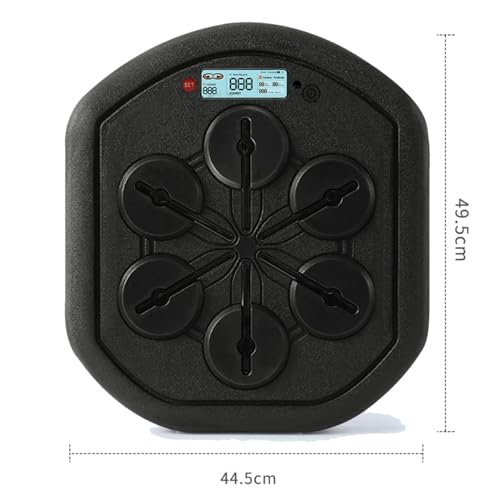 Machine de boxe murale Bluetooth avec haut-parleur pour entraînement connecté