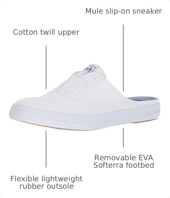 Image of Keds Womens Moxie Mule Slip on Sneaker