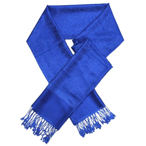 Glory Max Large Two Tones Vintage Paisley Jacquard Pashmina Shawl Wrap Scarf for Women2