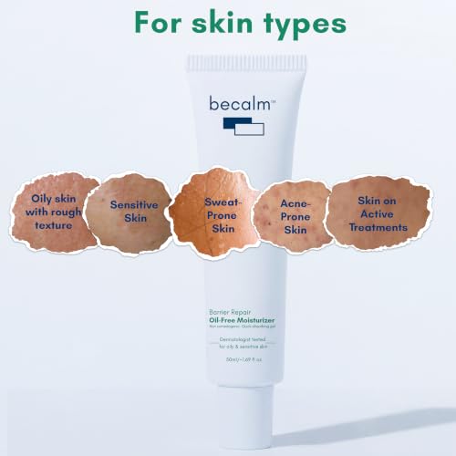 Becalm Store Becalm Barrier Repair Oil Free Moisturizer for Oily Skin - Image 6