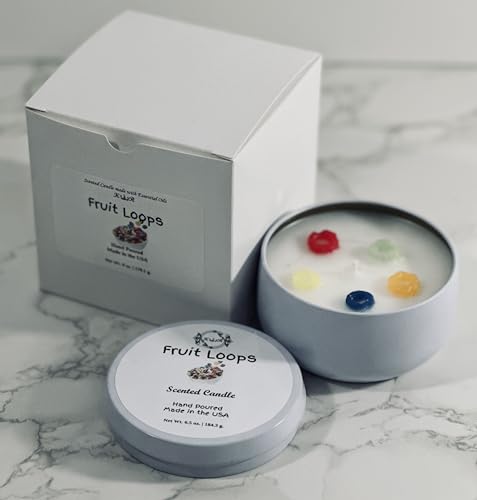 Fruit Loops Scented Soy Candle