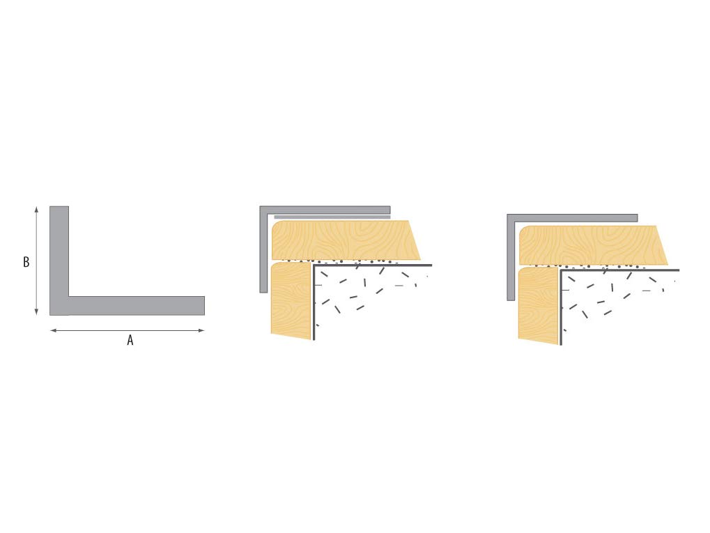 DQ-PP WINKELPROFIL – 25x25mm – 20m (20x 1m) – Farbe: Eiche – Material: PVC – Kunststoff Winkelleiste – Außenecke Kantenschutz Wand L Profil Eckprofil Kunststoffwinkel
