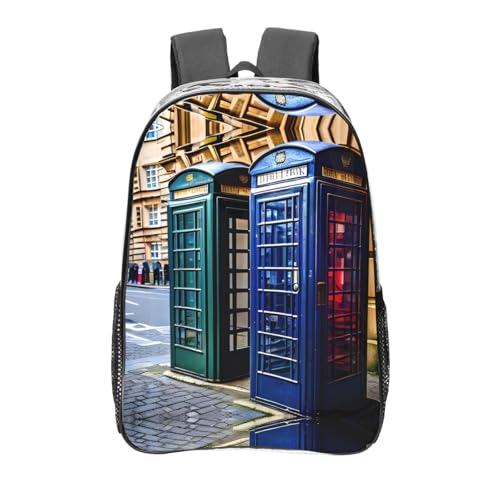 Sac à dos transparent avec poches fonctionnelles pour le travail et le sport