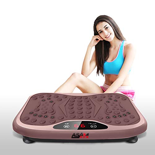 CWYPC Plataforma Vibratoria, Fitness Plate Vibration Maquina De Adelgazar, 99 Niveles De Velocidad, Soporta hasta 150 Kg, Smart Led, para Quema Grasas
