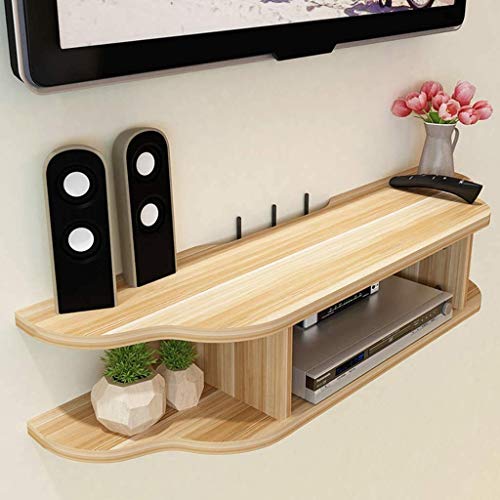 SCJ Estante Flotante montado en la Pared Consola Multimedia para TV Soporte...
