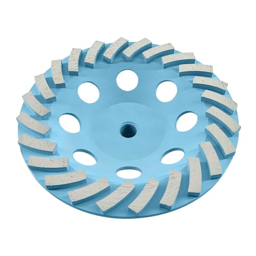 Meule diamantée 7 pouces pour éliminer les défauts du béton