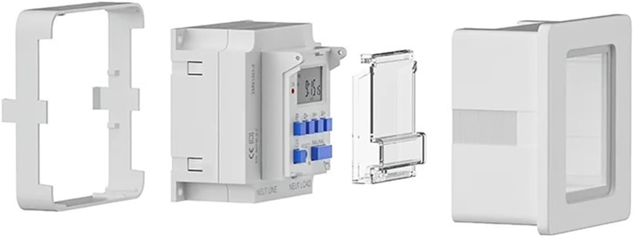 QXCIVR TM915H-10A Digital Timer Switch Wiring Diagram