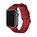 Produktbild Archer Watch Straps Nylon Uhrenarmband für Apple Watch - Rot/Schwarz, 38/40mm