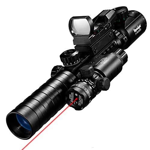 Paike Rifle Scope 3 in 1 Combo
