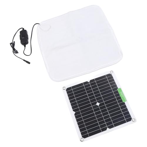 Image of Solar Panel Heating Blanket 12V 50W Rapid Uniform Heating Soft Portable Pet Heating Pad for Car Outdoor Use