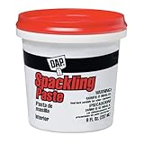 DAP Spackling Paste, White, 8 Oz (7079810200)