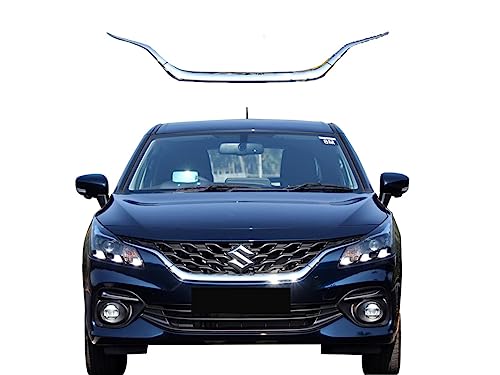 Image of CAR SAAZ 3Pcs Chrome Strip Grill Compatible with Baleno Type 3 (2022-Present)
