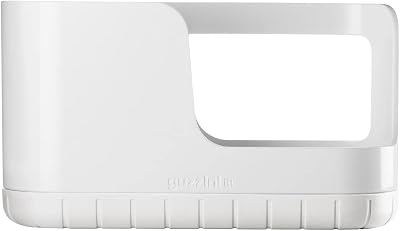 Guzzini Organizzatore per Lavello Tidy&Clean Kitchen Active Design, Bianco, 24.2 x 8.3 x h13.4 cm