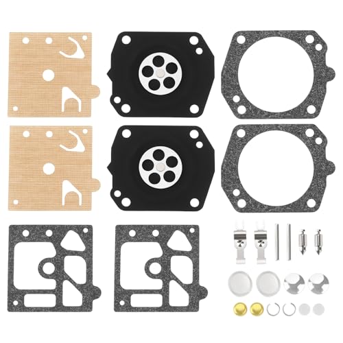The Lord of the Tools 2 Pièces Kit de Réparation Et de Reconstruction de Carburateur Compatible avec Walbro K22-HDA Carburateurs Compatible avec Honda GX100...