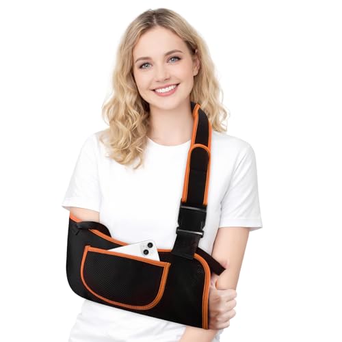 Image of Arm Sling Shoulder Immobilizer for Men & Women, Rotator Cuff Support Brace