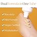 d'alba Piedmont White Truffle Double Moisture Cream, 2-in-1 Face Moisturizer, Vegan Skincare, Vegan Collegen, Skin Firming and Tightening, Dual Formula in ONE tube, Korean Skin Care (2.02 oz)