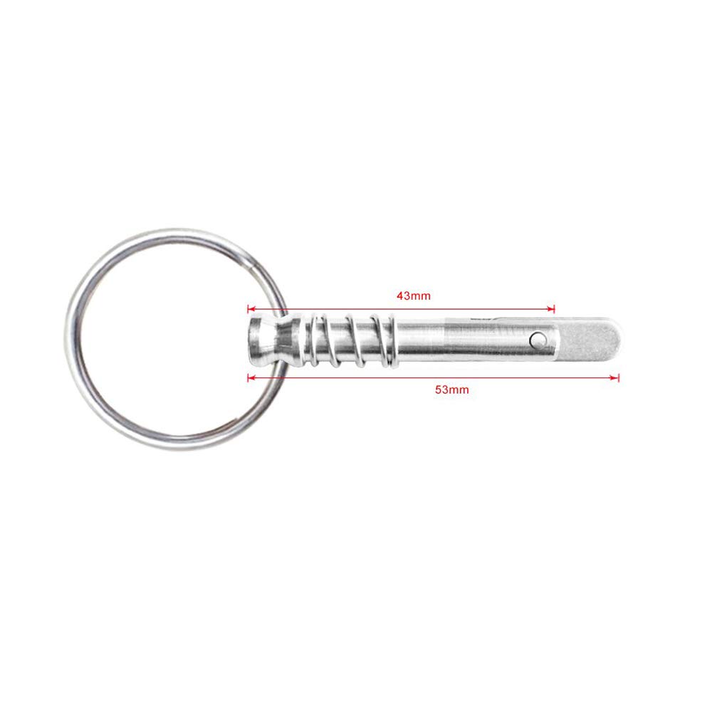 4PC Full 316 Stainless Steel Marine Safety pin Yacht Accessories Marine Hardwa